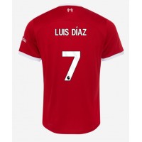 Liverpool Luis Diaz #7 Domaci Dres 2023-24 Kratak Rukav